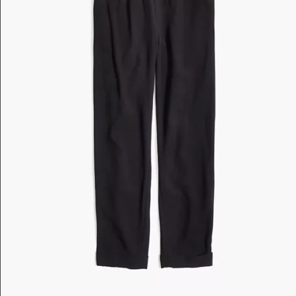 🖤Madewell Black Cuffed Track Trousers - Picture 2 of 8